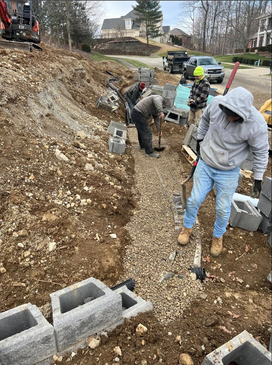 AJ's Tree Service crew at work